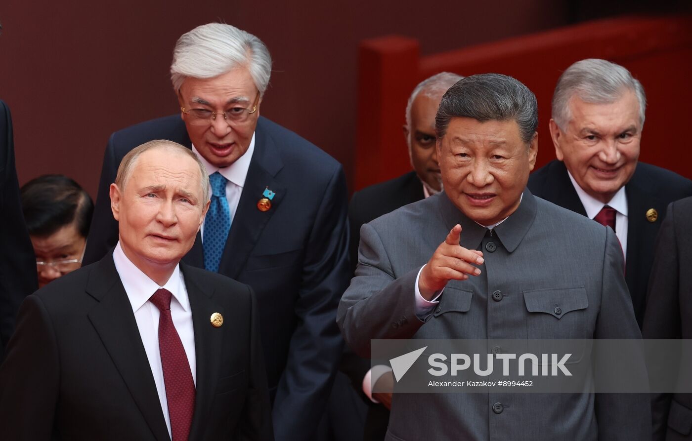 China WWII Victory Parade Delegation Heads