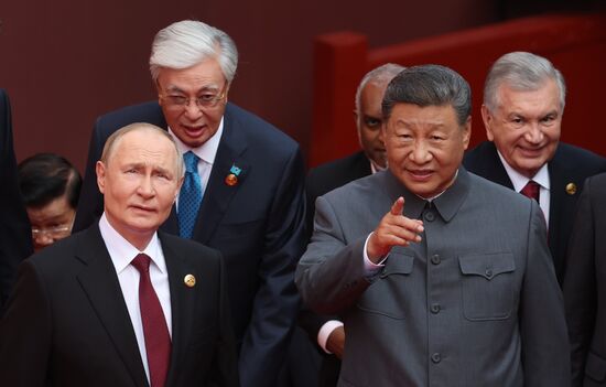China WWII Victory Parade Delegation Heads