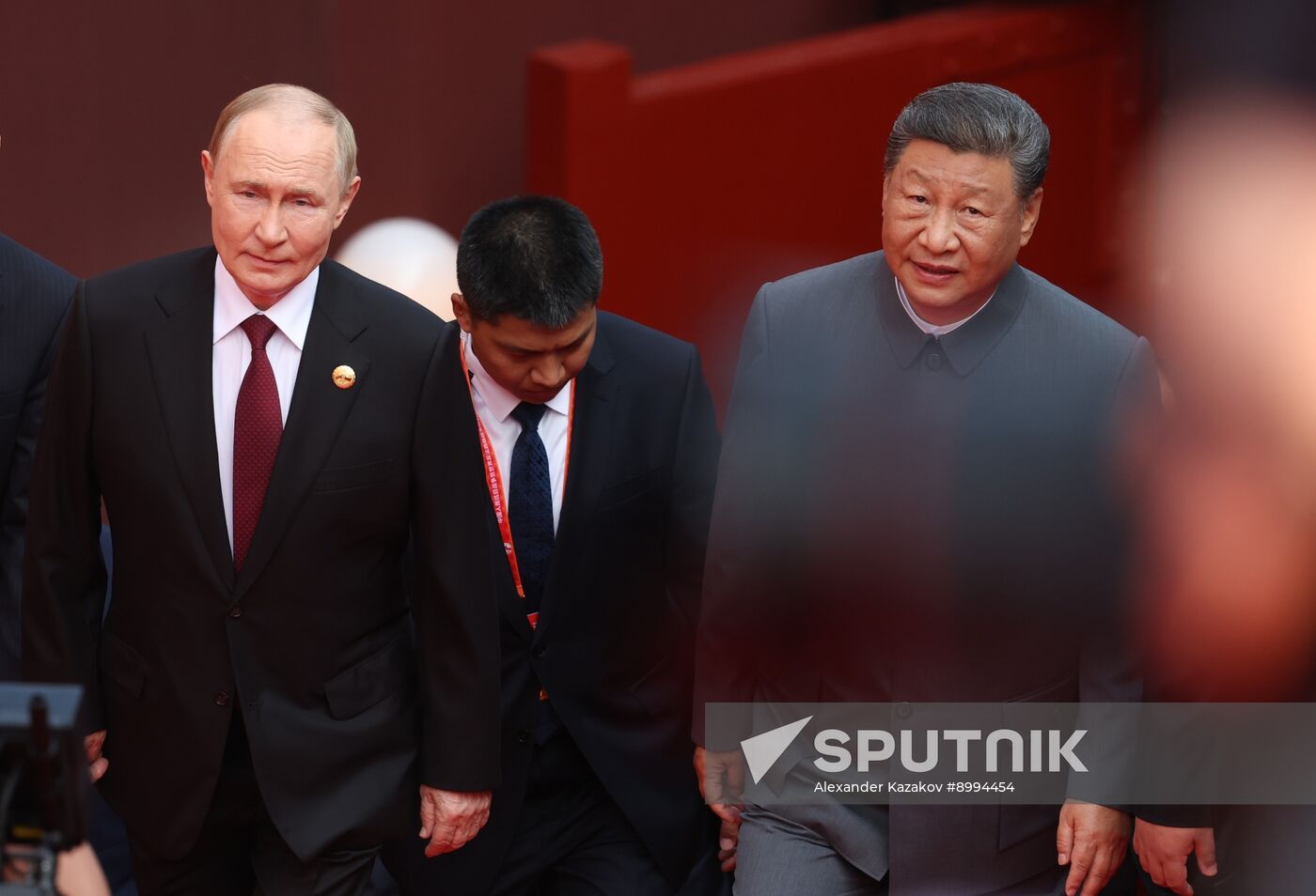 China WWII Victory Parade Delegation Heads