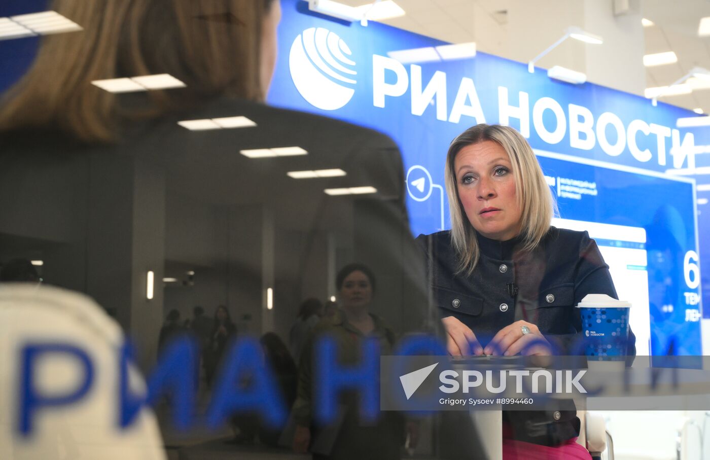 EEF-2025. RIA Novosti and Sputnik Radio stands