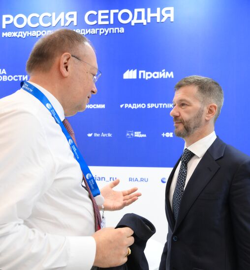 EEF-2025. RIA Novosti and Sputnik Radio stands