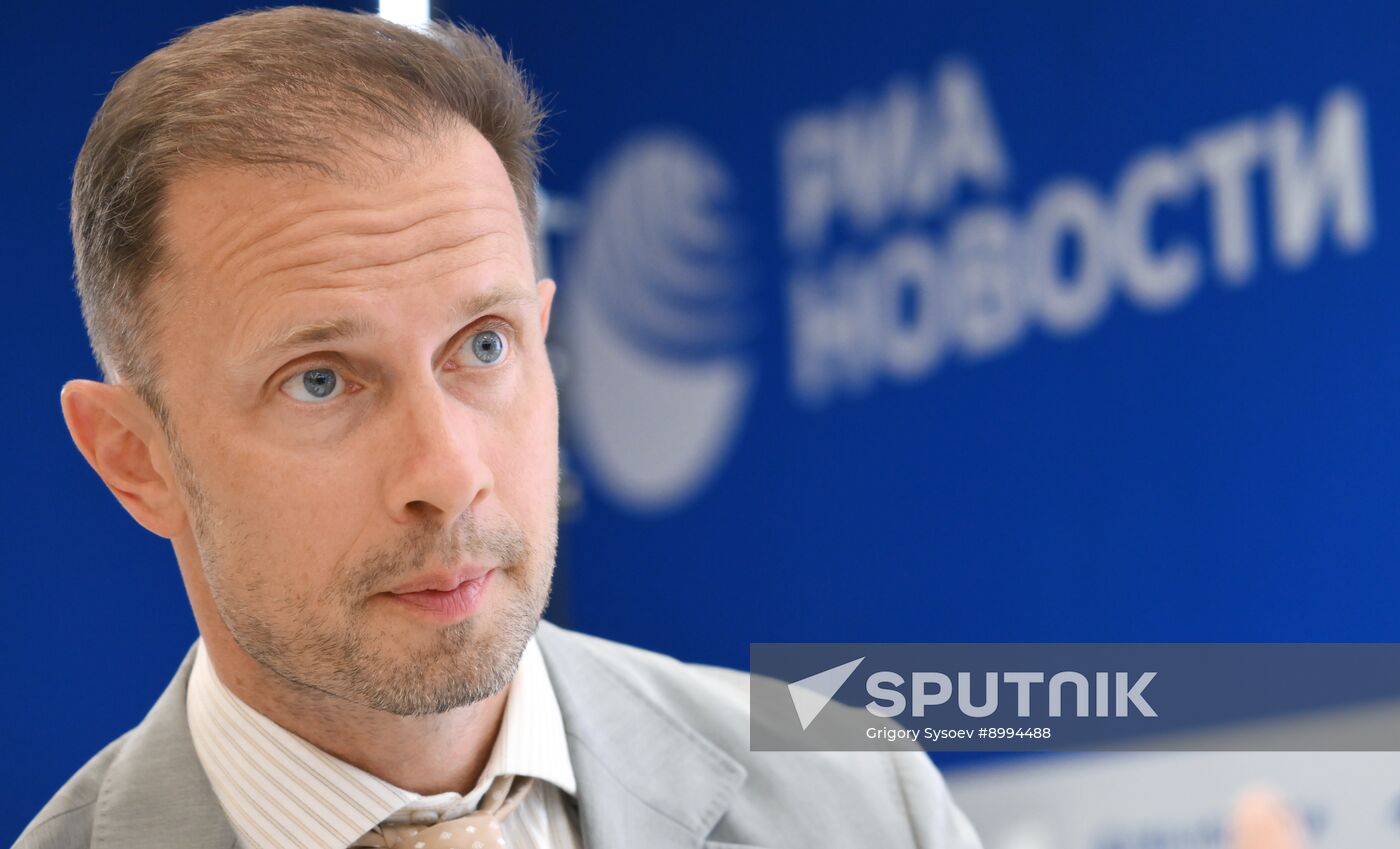EEF-2025. RIA Novosti and Sputnik Radio stands
