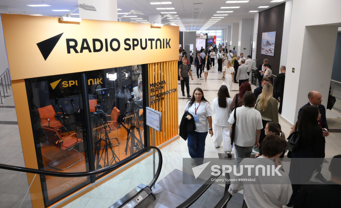 EEF-2025. RIA Novosti and Sputnik Radio stands