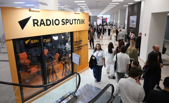 EEF-2025. RIA Novosti and Sputnik Radio stands