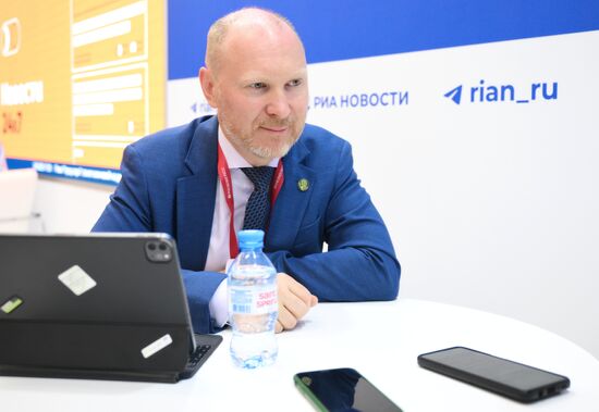 EEF-2025. RIA Novosti and Sputnik Radio stands
