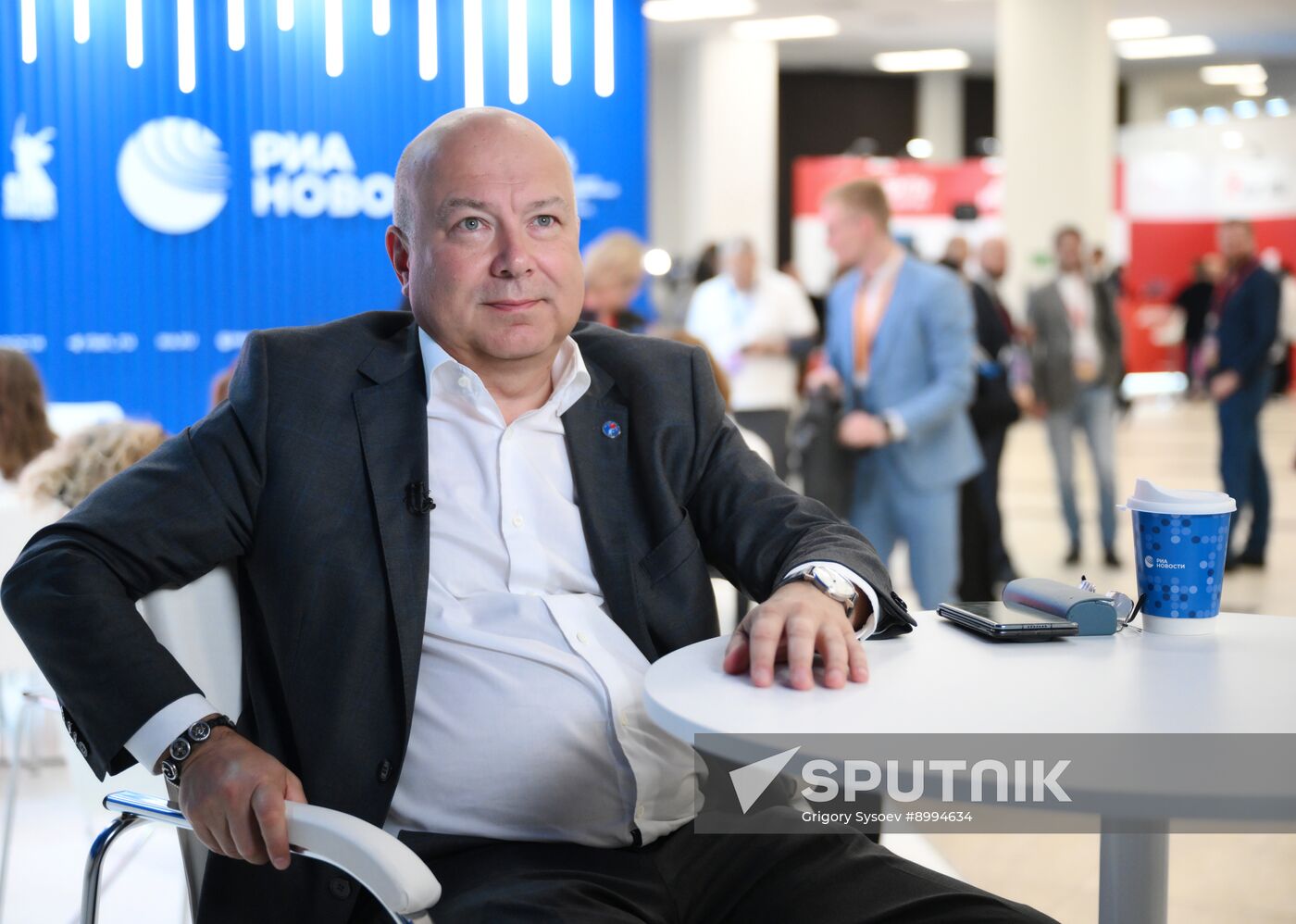EEF-2025. RIA Novosti and Sputnik Radio stands