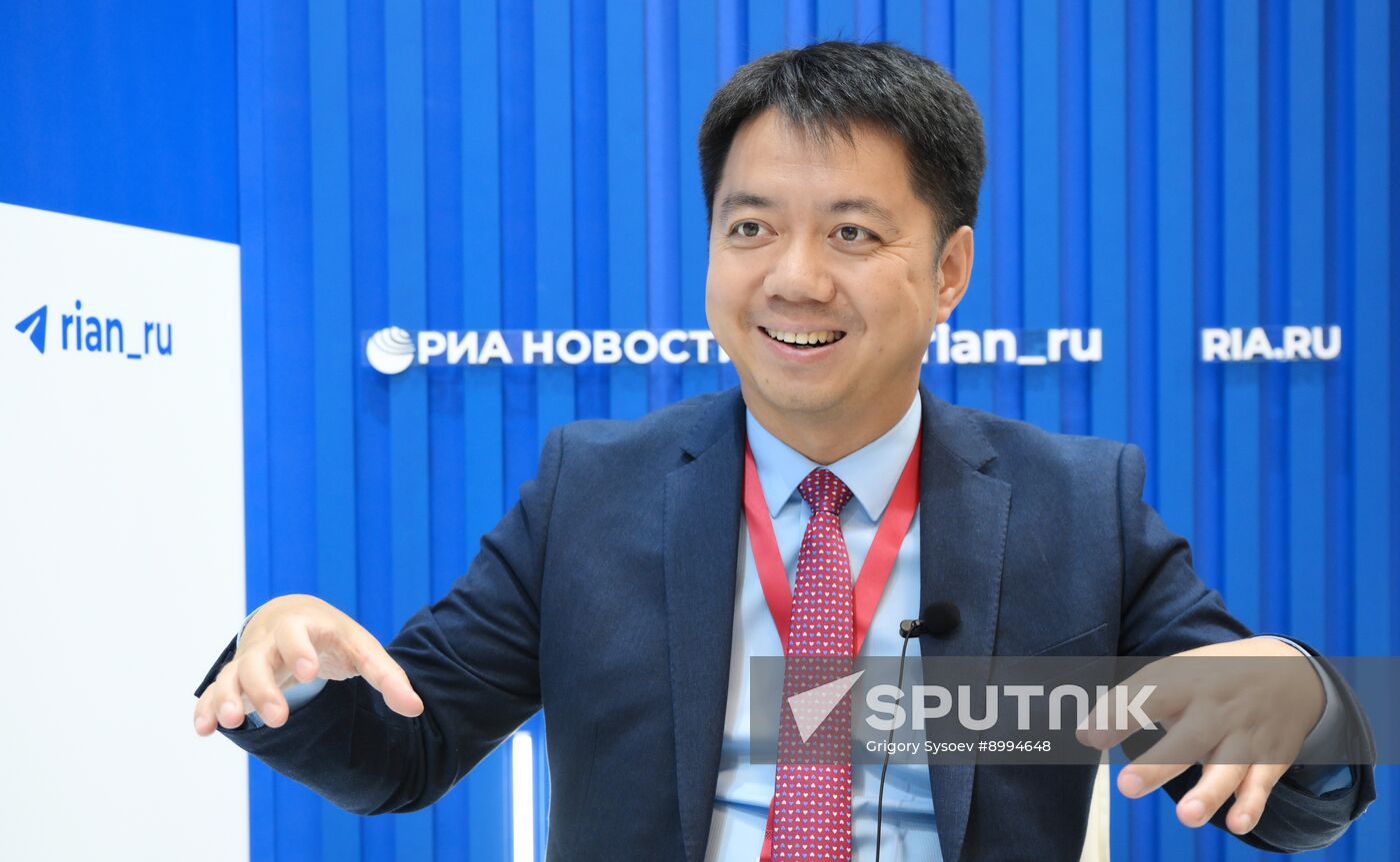 EEF-2025. RIA Novosti and Sputnik Radio stands