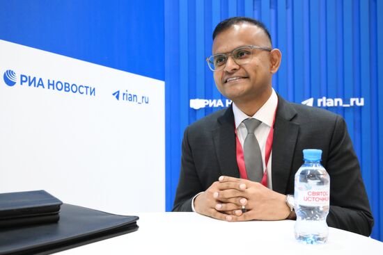 EEF-2025. RIA Novosti and Sputnik Radio stands