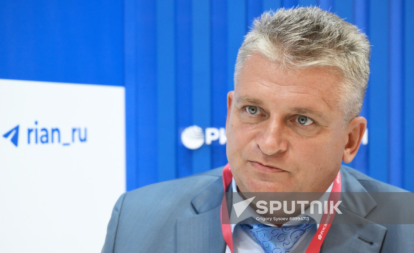 EEF-2025. RIA Novosti and Sputnik Radio stands