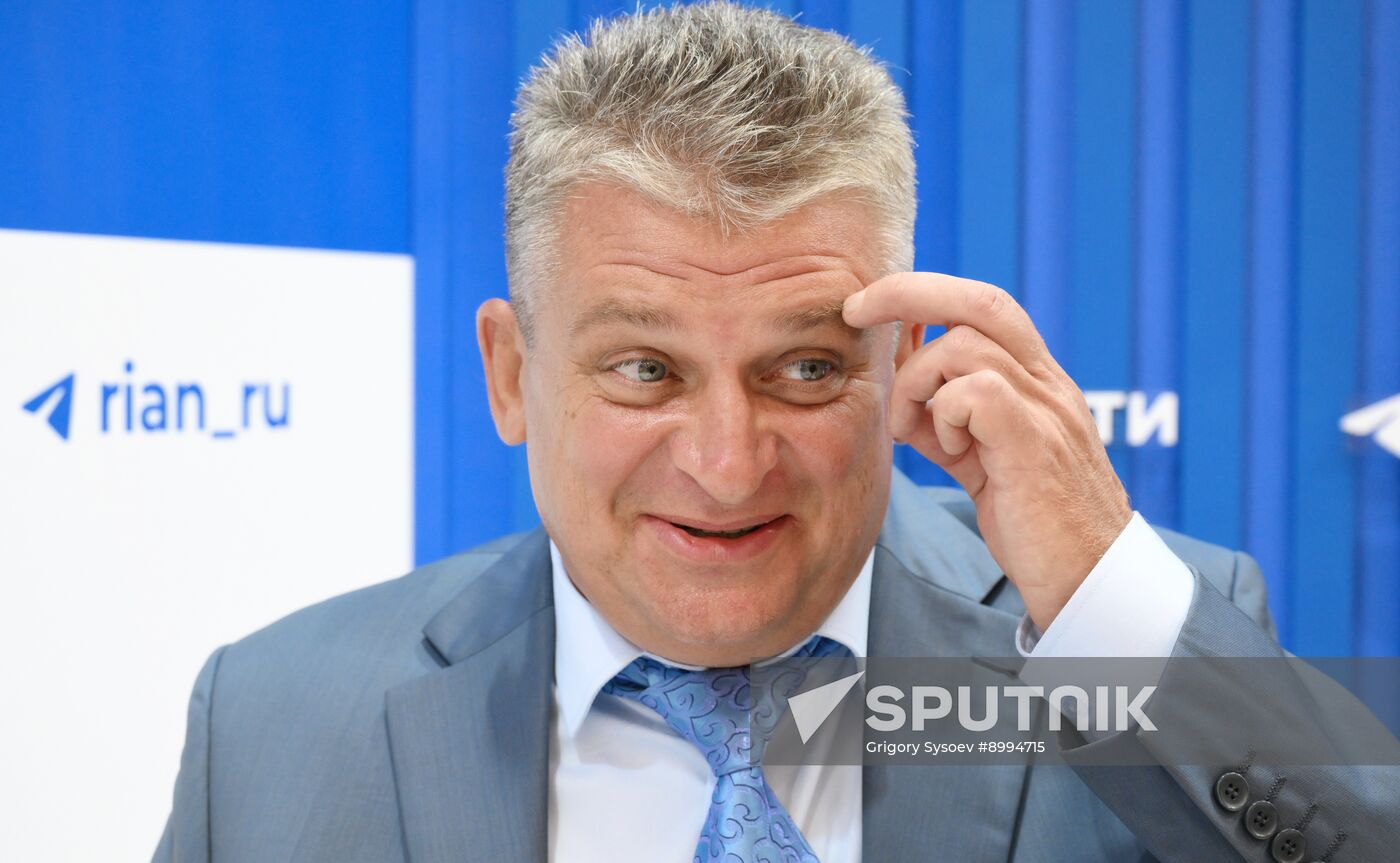 EEF-2025. RIA Novosti and Sputnik Radio stands