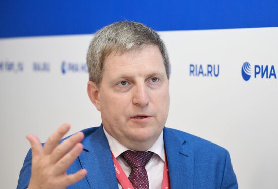 EEF-2025. RIA Novosti and Sputnik Radio stands