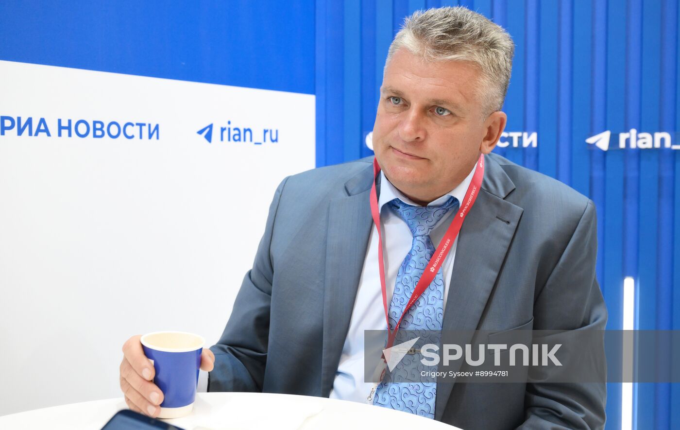 EEF-2025. RIA Novosti and Sputnik Radio stands