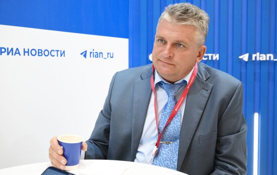 EEF-2025. RIA Novosti and Sputnik Radio stands