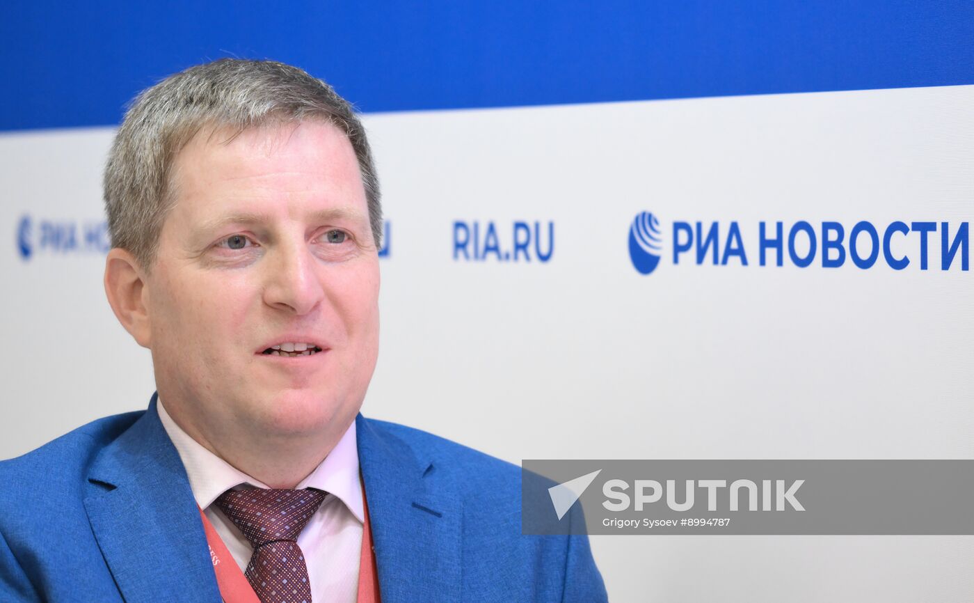 EEF-2025. RIA Novosti and Sputnik Radio stands