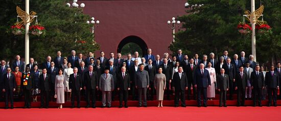 China WWII Victory Parade Delegation Heads