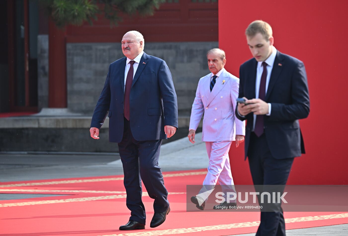 China WWII Victory Parade Delegation Heads