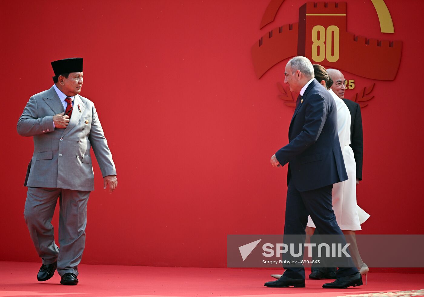 China WWII Victory Parade Delegation Heads