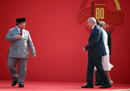 China WWII Victory Parade Delegation Heads