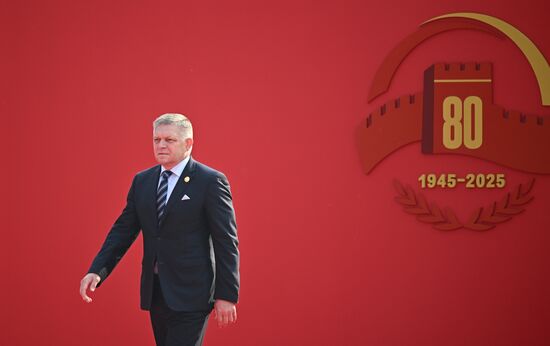 China WWII Victory Parade Delegation Heads