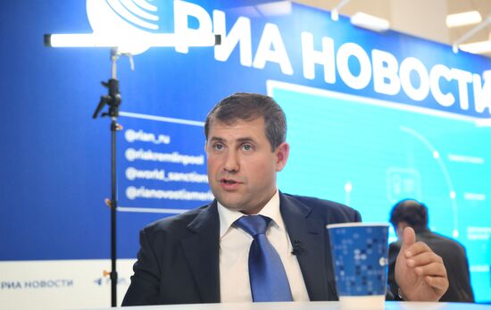 EEF-2025. RIA Novosti and Sputnik Radio stands
