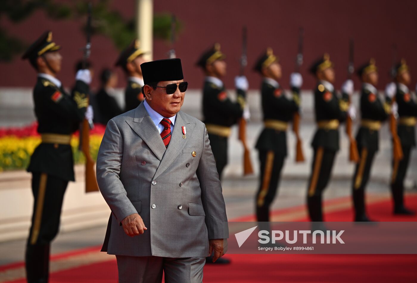 China WWII Victory Parade Delegation Heads