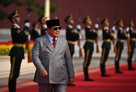 China WWII Victory Parade Delegation Heads