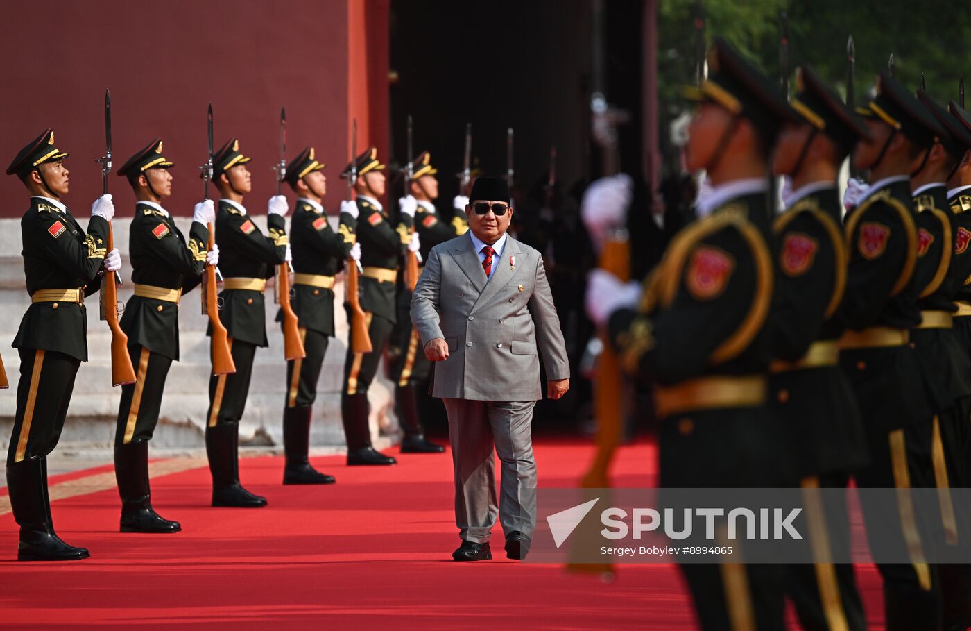 China WWII Victory Parade Delegation Heads