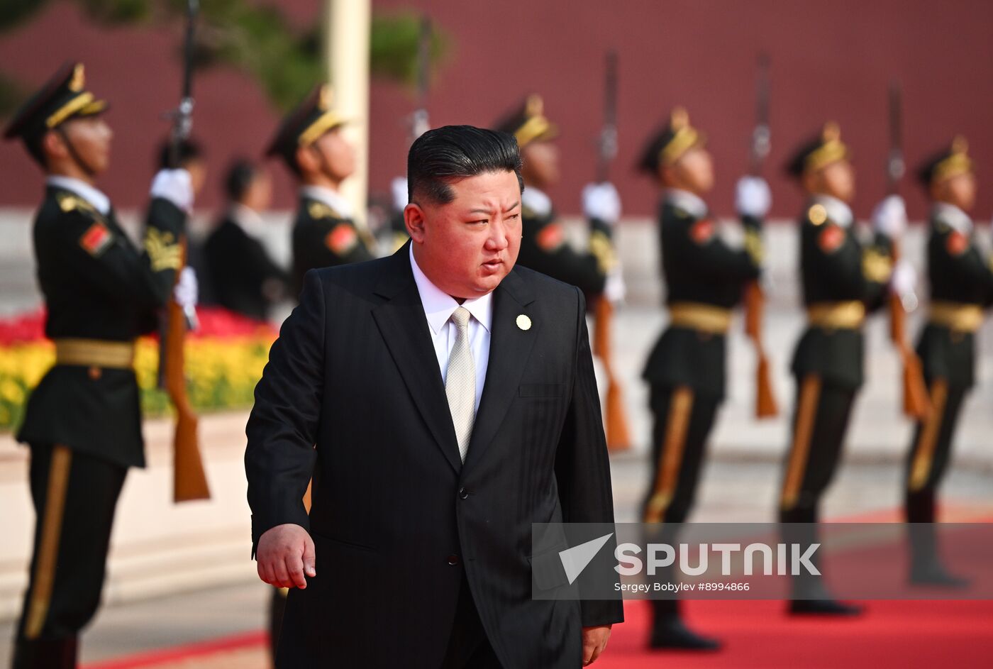 China WWII Victory Parade Delegation Heads
