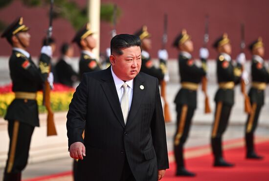 China WWII Victory Parade Delegation Heads