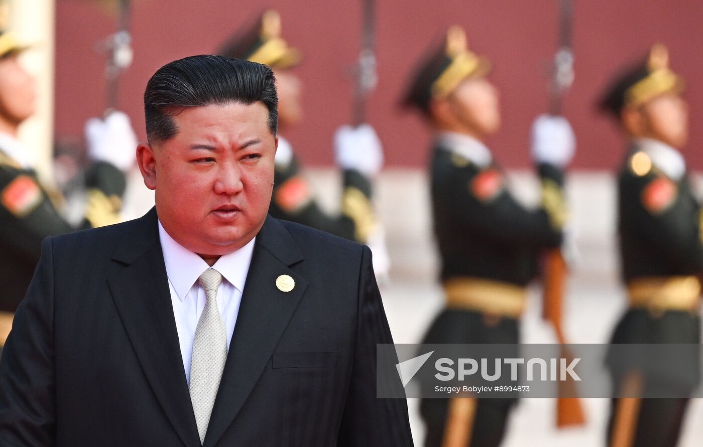 China WWII Victory Parade Delegation Heads