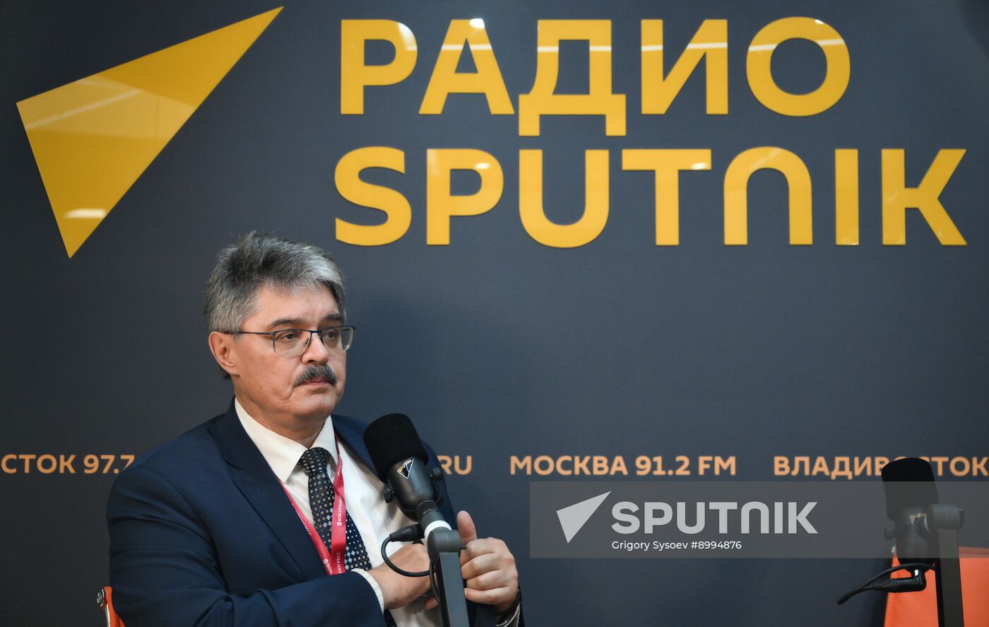 EEF-2025. RIA Novosti and Sputnik Radio stands
