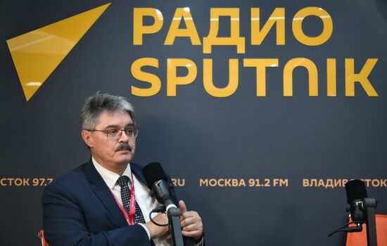 EEF-2025. RIA Novosti and Sputnik Radio stands