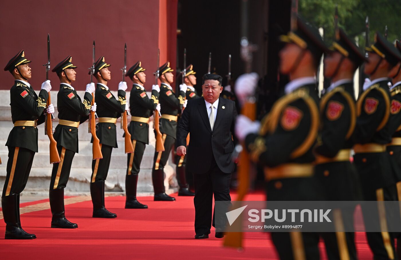 China WWII Victory Parade Delegation Heads