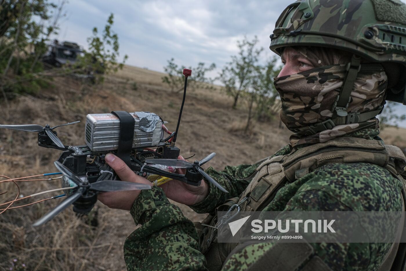 Russia Ukraine Military Operation Assault Units Training