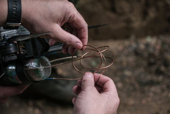 Russia Ukraine Military Operation Assault Units Training