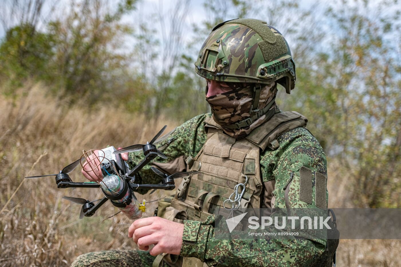 Russia Ukraine Military Operation Assault Units Training