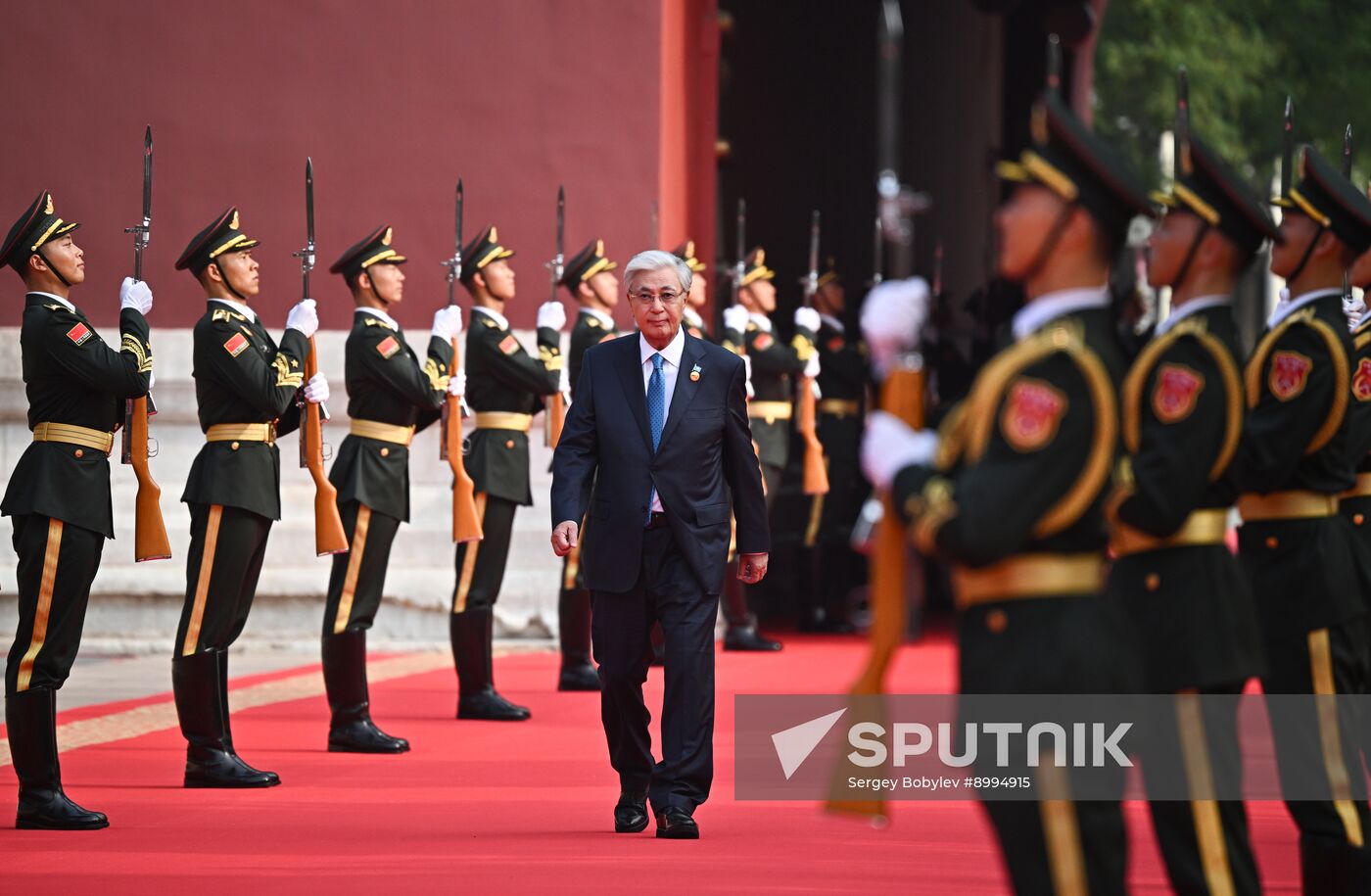 China WWII Victory Parade Delegation Heads