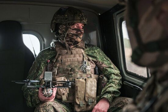 Russia Ukraine Military Operation Assault Units Training