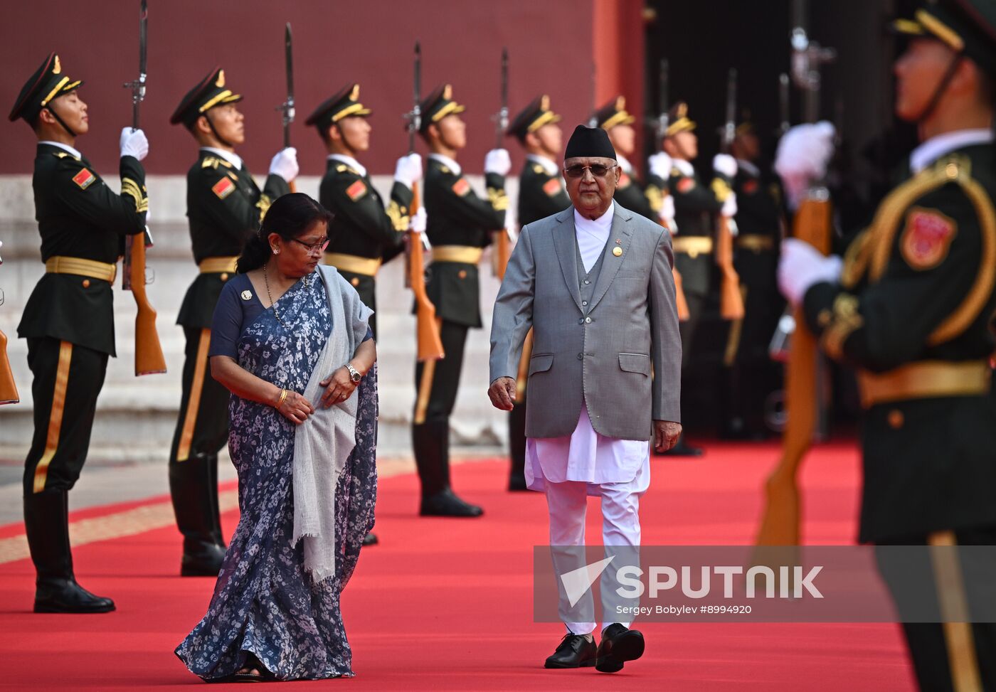 China WWII Victory Parade Delegation Heads