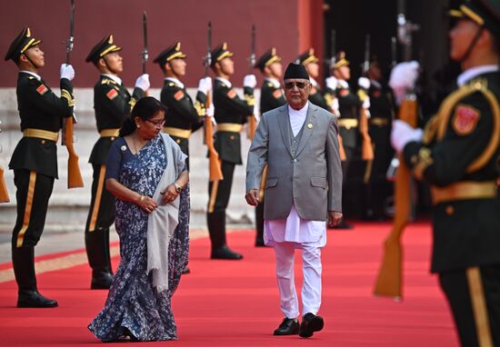 China WWII Victory Parade Delegation Heads