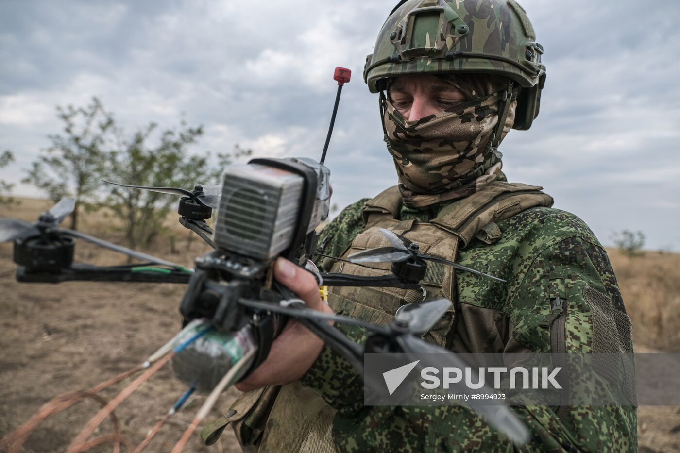 Russia Ukraine Military Operation Assault Units Training