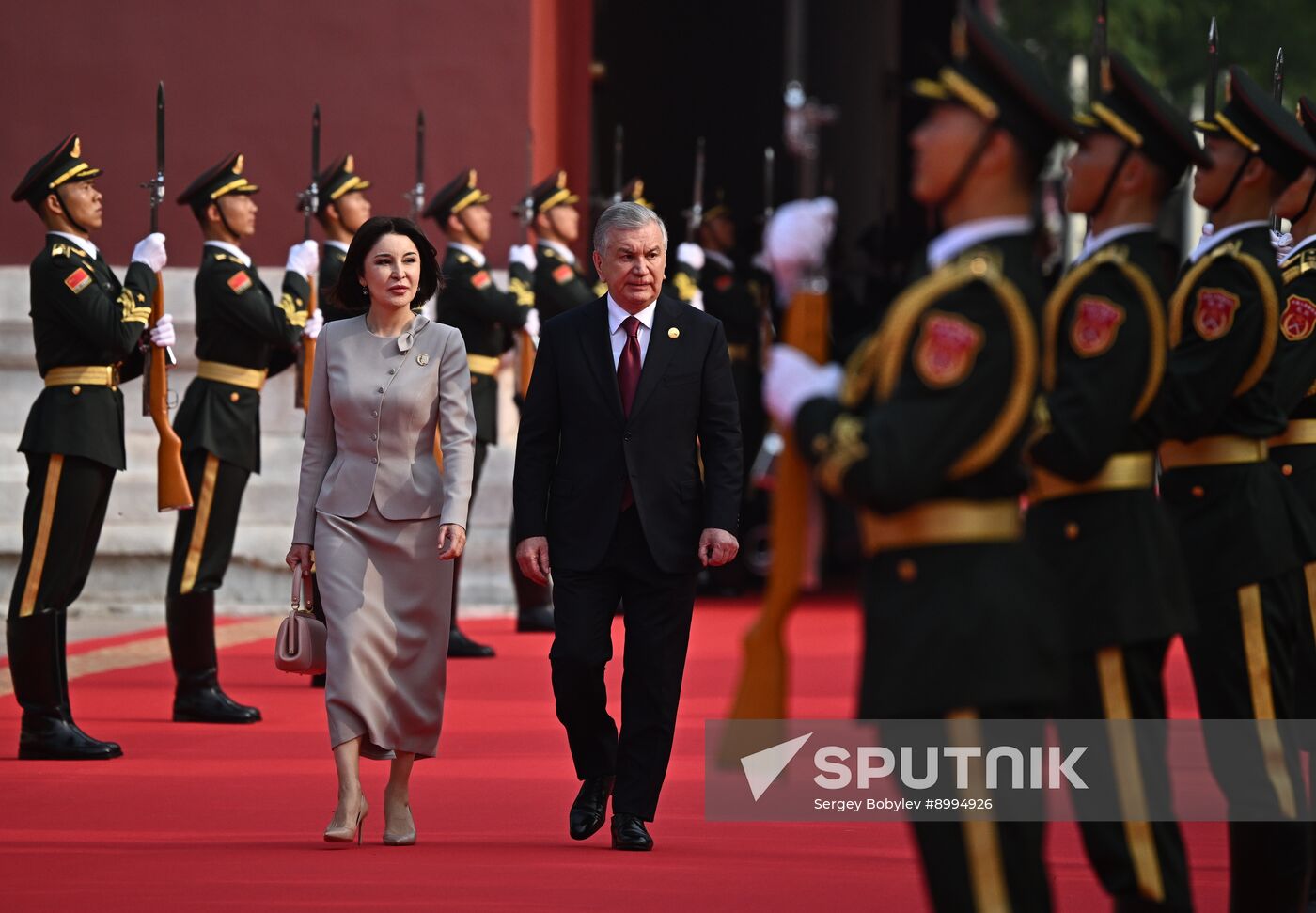 China WWII Victory Parade Delegation Heads