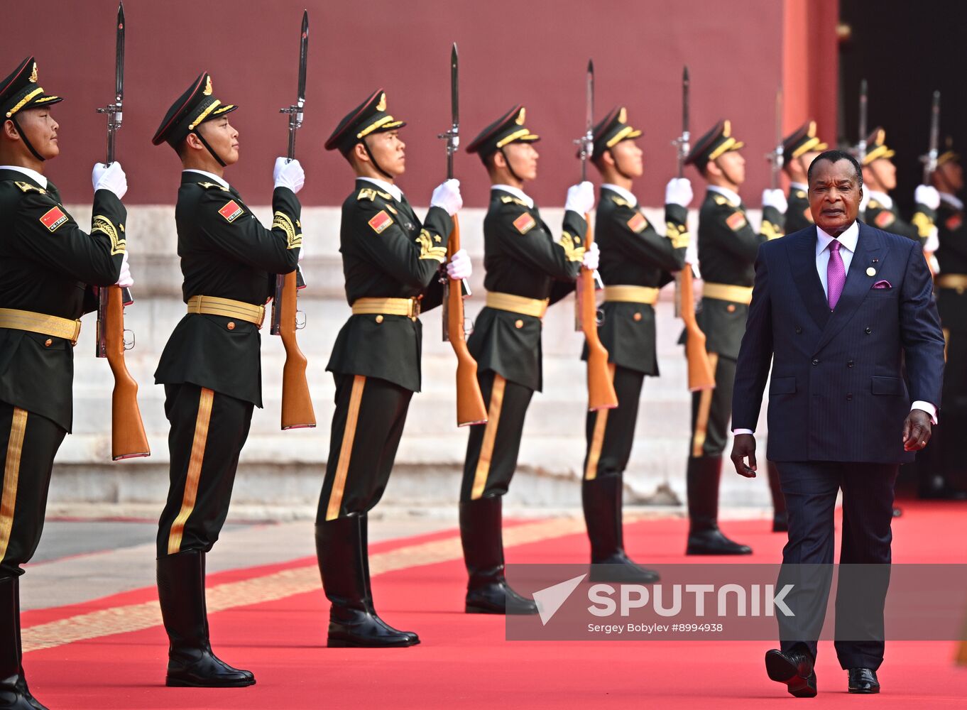China WWII Victory Parade Delegation Heads