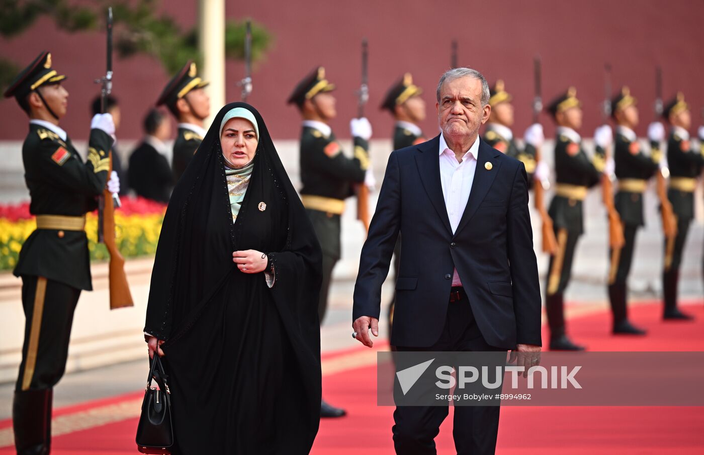 China WWII Victory Parade Delegation Heads
