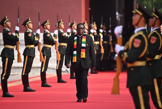 China WWII Victory Parade Delegation Heads