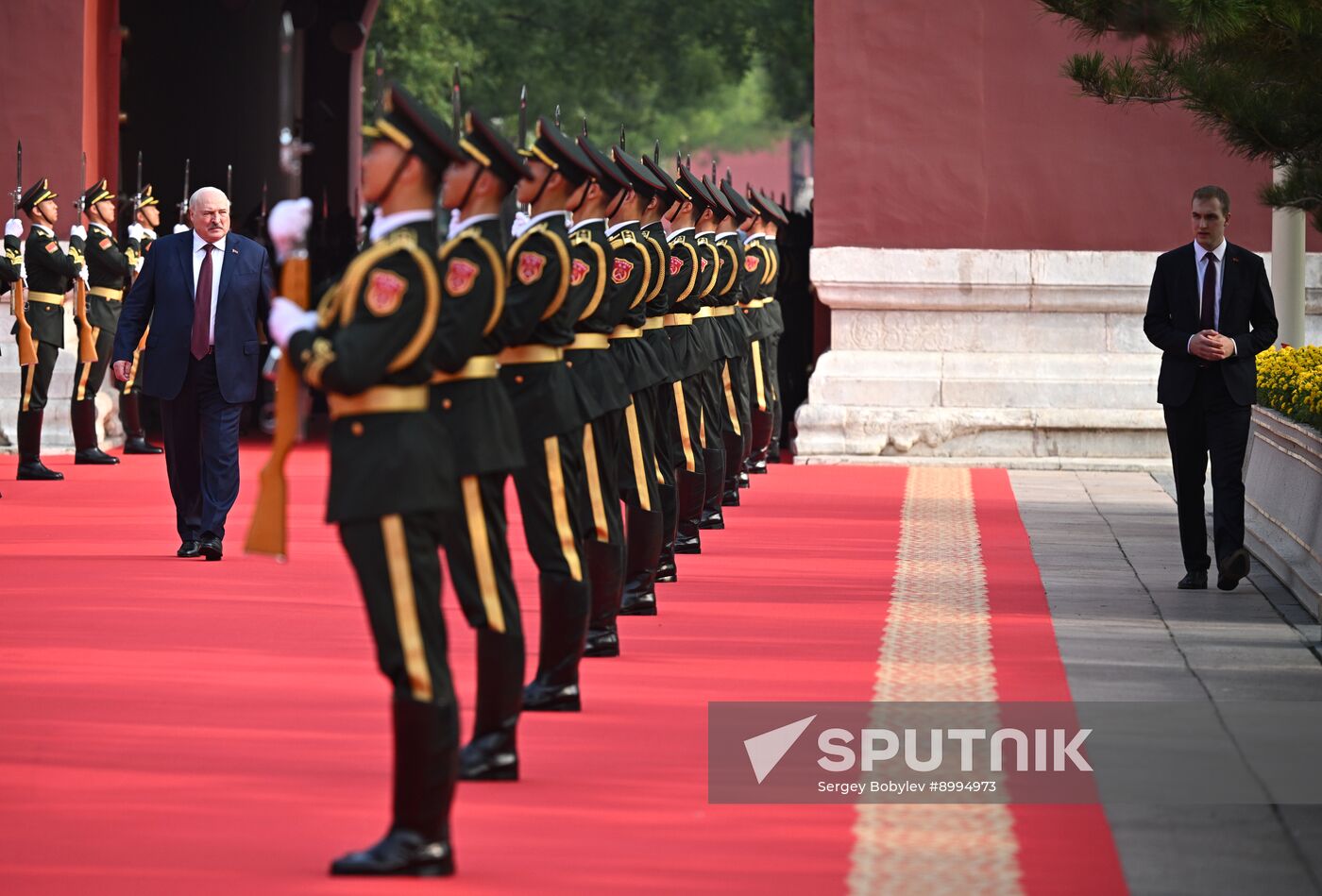 China WWII Victory Parade Delegation Heads