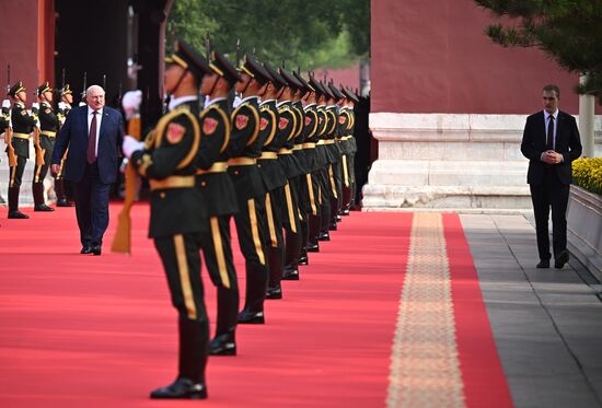 China WWII Victory Parade Delegation Heads