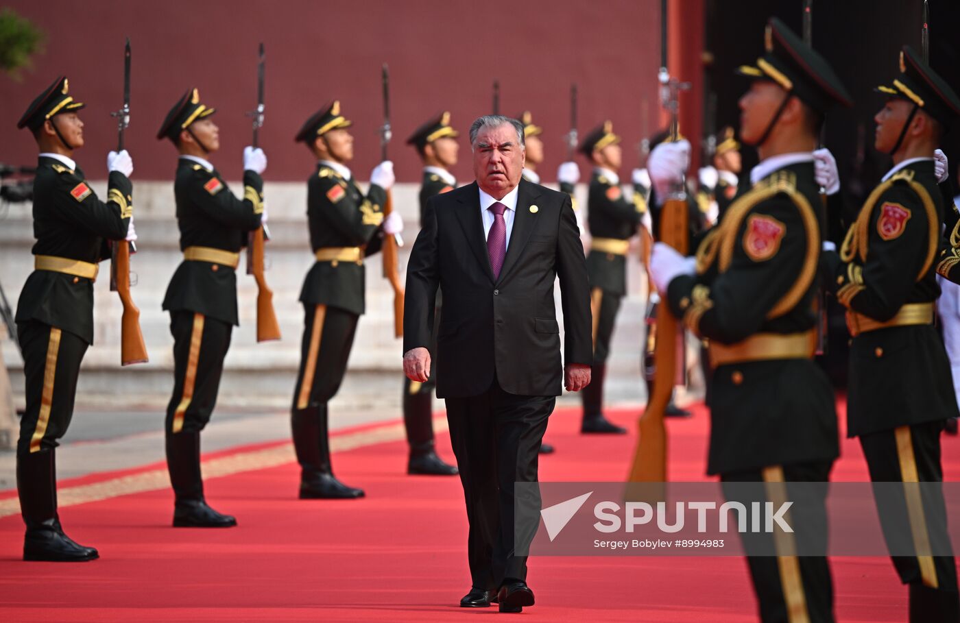 China WWII Victory Parade Delegation Heads