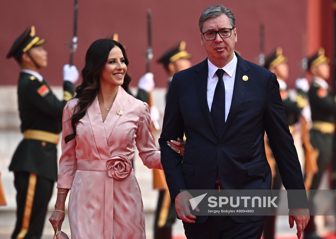 China WWII Victory Parade Delegation Heads