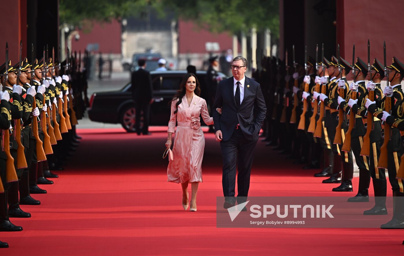 China WWII Victory Parade Delegation Heads